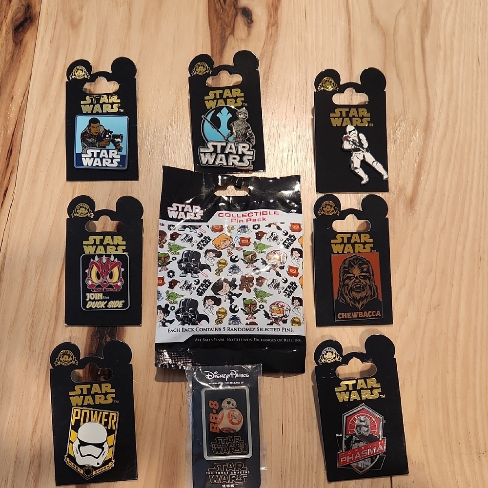 Star Wars Collectible Pin Set